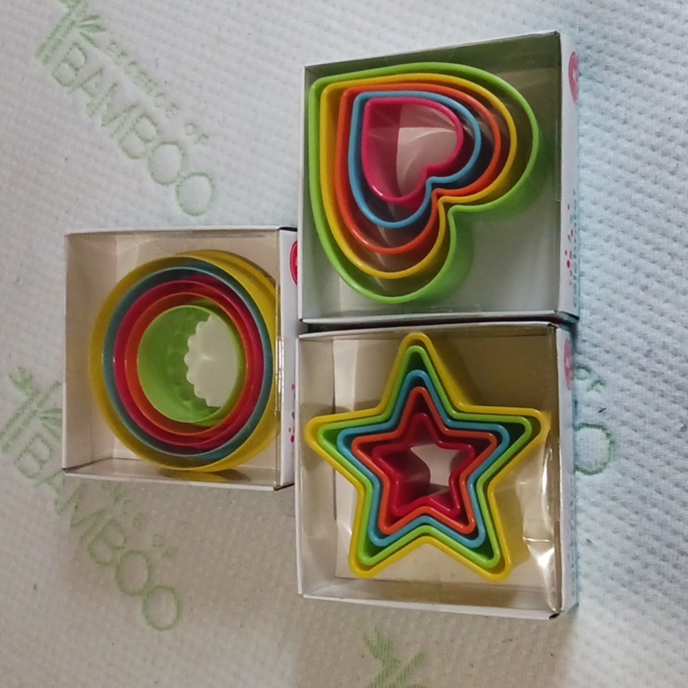 5 piece cookie cutters